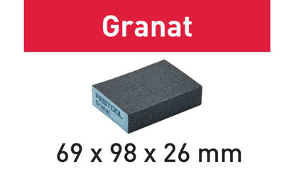 Picture of Abrasive sponge Granat 69x98x26 220 GR/6