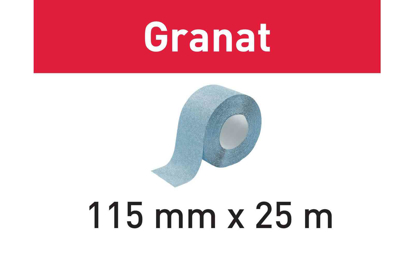 Picture of Abrasives Roll Granat 115x25m P100 GR