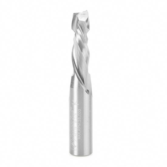 Picture of 46178 CNC Solid Carbide Compression Spiral 3/8 Dia x 1 Inch x 1/2 Shank