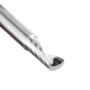 Picture of 51402 Solid Carbide CNC Spiral 'O' Flute, Aluminum Cutting 1/4 Dia x 5/8 x 1/4 Inch Shank Up-Cut